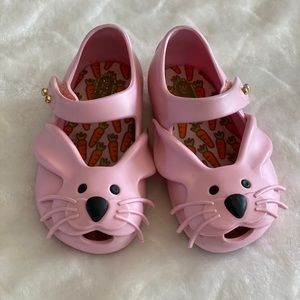 Mini Melissa Rabbit Shoes Pink 5